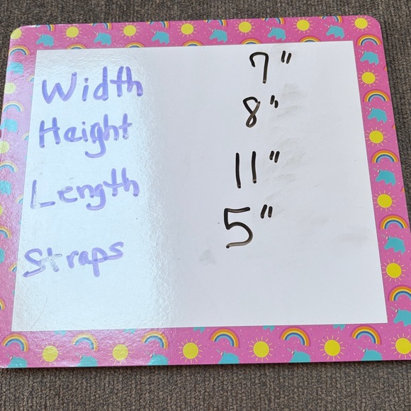 Tignanello Red Leather Shoulder Hobo Bag with inside chain print - Picture 8 of 8